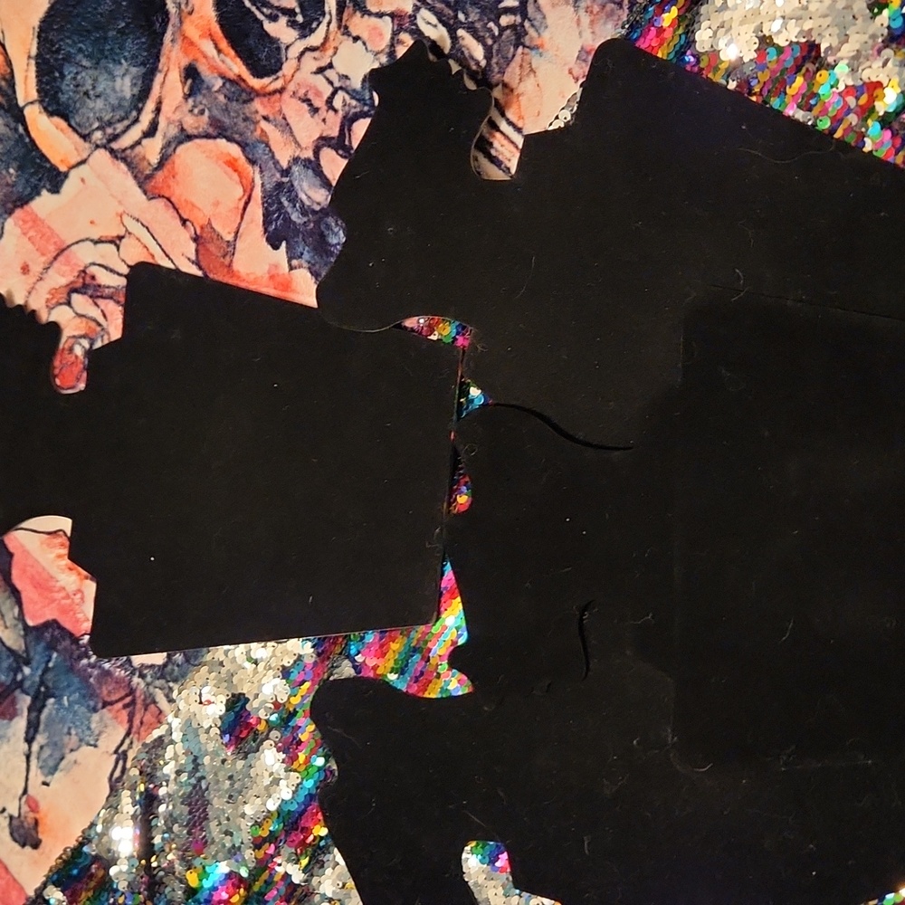 Black Silhouette Cutouts